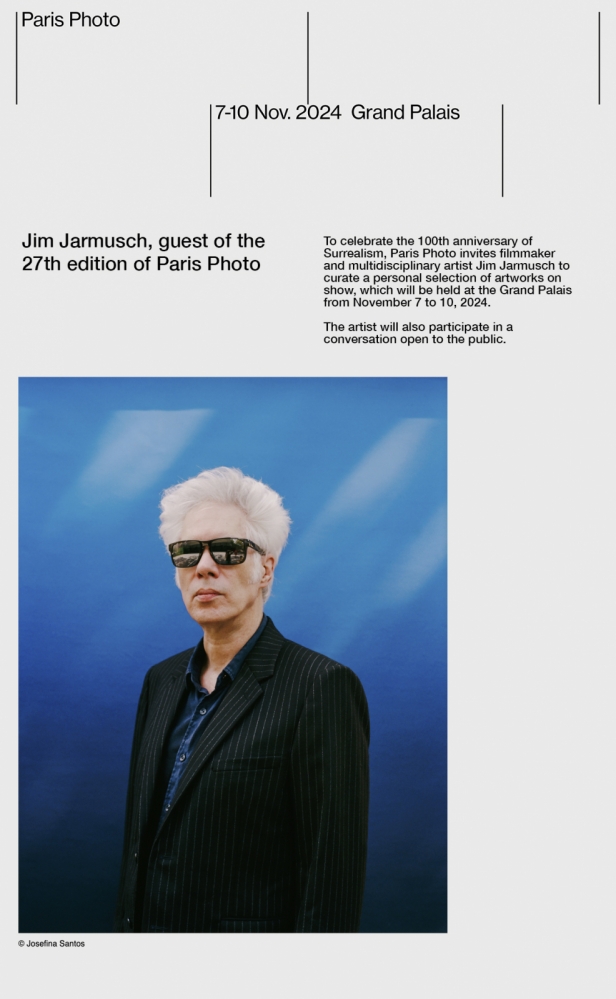 PARIS PHOTO X JIM JARMUSCH